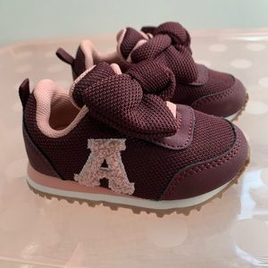 H&M Burgundy Toddler Shoes